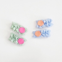 Girl Hair Clip Lace Pair (GHP8807)